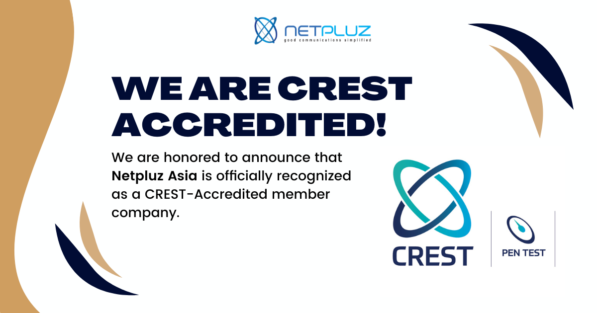 Netpluz is now CREST Accredited